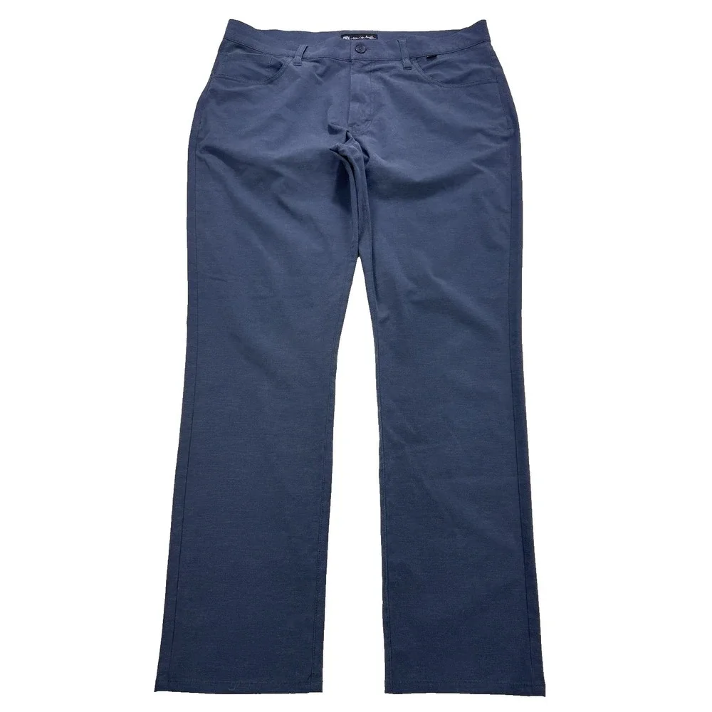 Travis Mathew Pants Mens‎ 38 Blue Open To Close Performance Golf Lightweight